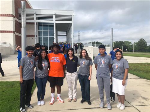 FBLA students attend the CTSO Fall Leadership Rally