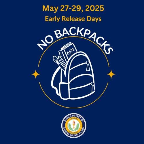  No Backpacks Last Three Days