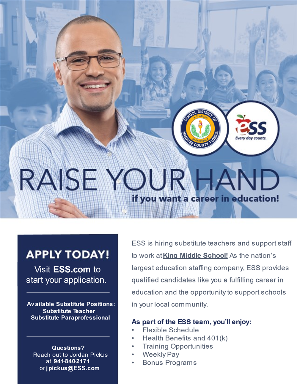 ESS Recruitment ESS Recruitment